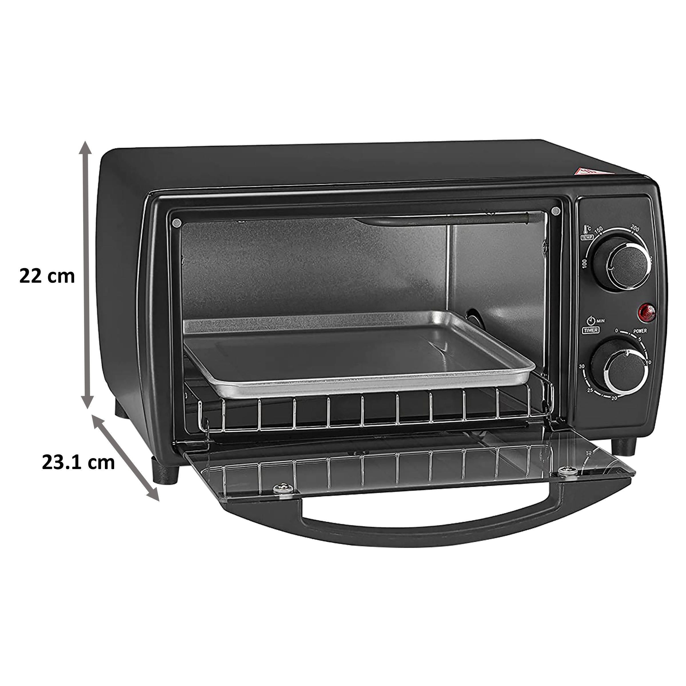 Buy Lifelong LLOT10 10L Oven Toaster Grill with Auto Shut Off Timer
